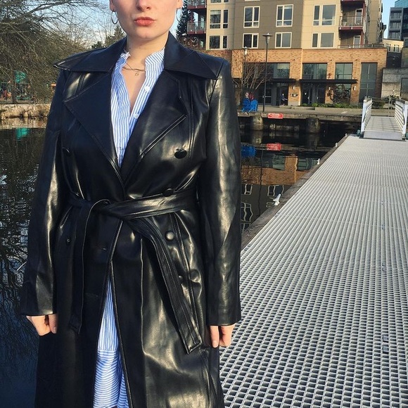 poshmark trench coat